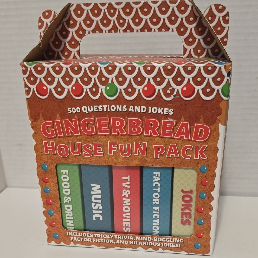 Gingerbread House Fun Pack Trivia Game